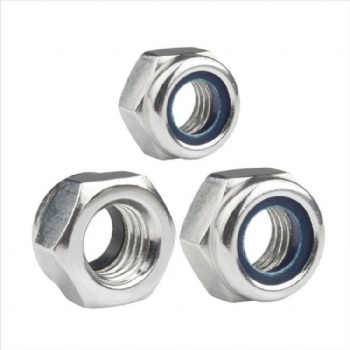 Hex nylon lock nut