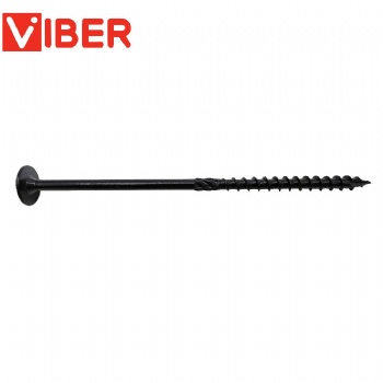 Black Rust Wafer Head Torx Drive Wood Building Screw