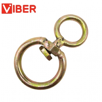 8-Figure Swivel Ring Rotating With Hex Bolt