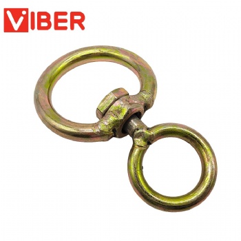 8-Figure Swivel Ring Rotating With Hex Bolt