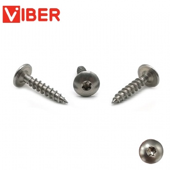 Large Round Head Hexalobular Socket Self Tapping Screw