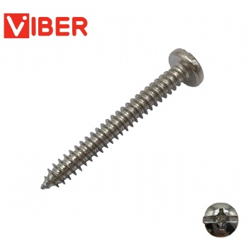 Pan Head Slotted & Philips Self Tapping Screw