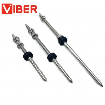 Double Head Screw Stainless Steel Photovoltaic Mounting Screw
