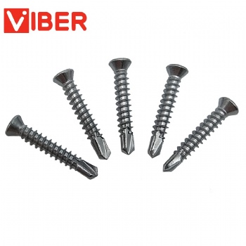 Square Drive Flat Countersunk Head Self Drilling Screw