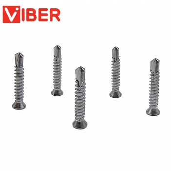 Square Drive Flat Countersunk Head Self Drilling Screw