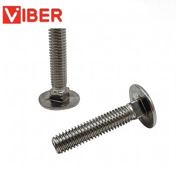 Full Thread Half Round Head Square Neck Bolt
