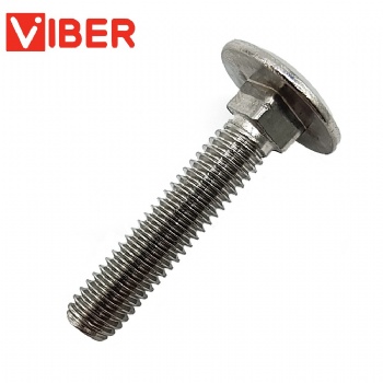 Full Thread Half Round Head Square Neck Bolt