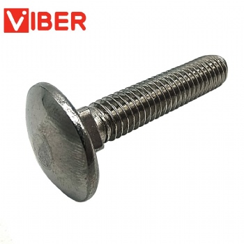 Full Thread Half Round Head Square Neck Bolt