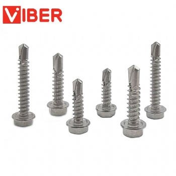 Stainless Steel Hex Washer Self Drilling Screw