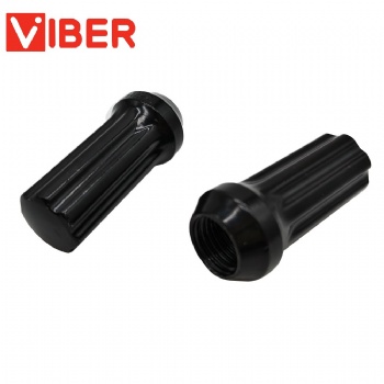Black Closed End Wheel Lug Nut