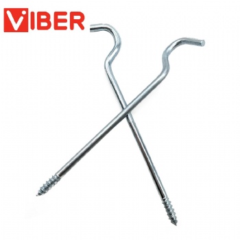 Silver Curtain Rod Bracket