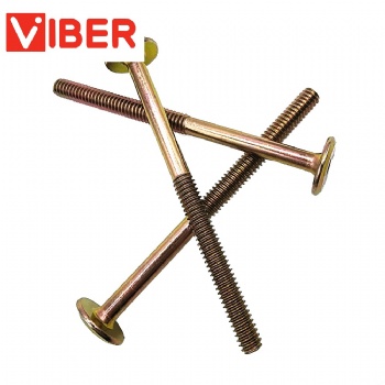 Yellow Zinc Phill Drive Flat Head Hex Furniture Screw - Meigesi_files